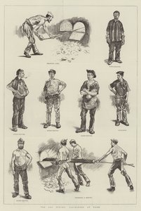 The Gas Strike, Gas-Makers at Work